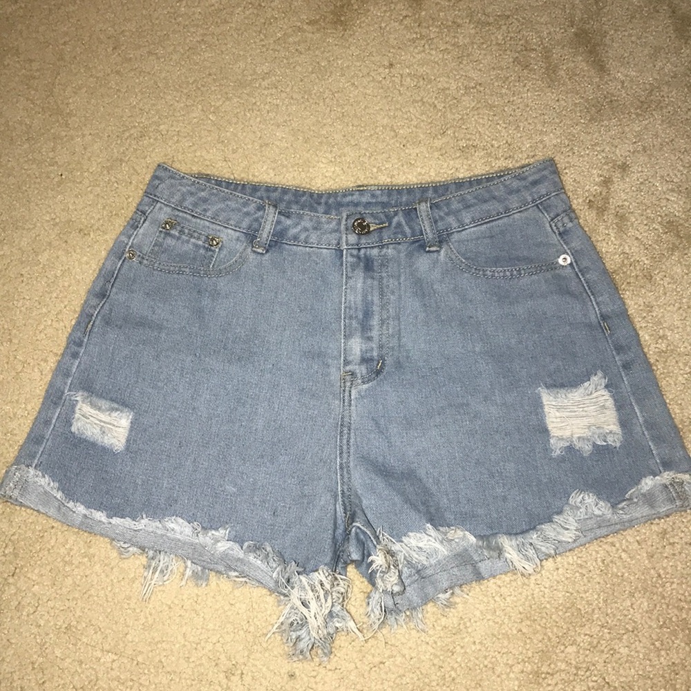 High waisted shorts